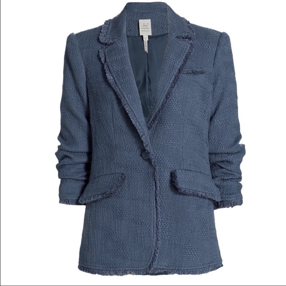 Cinq a Sept Khloe Boucle Tweed Blazer
